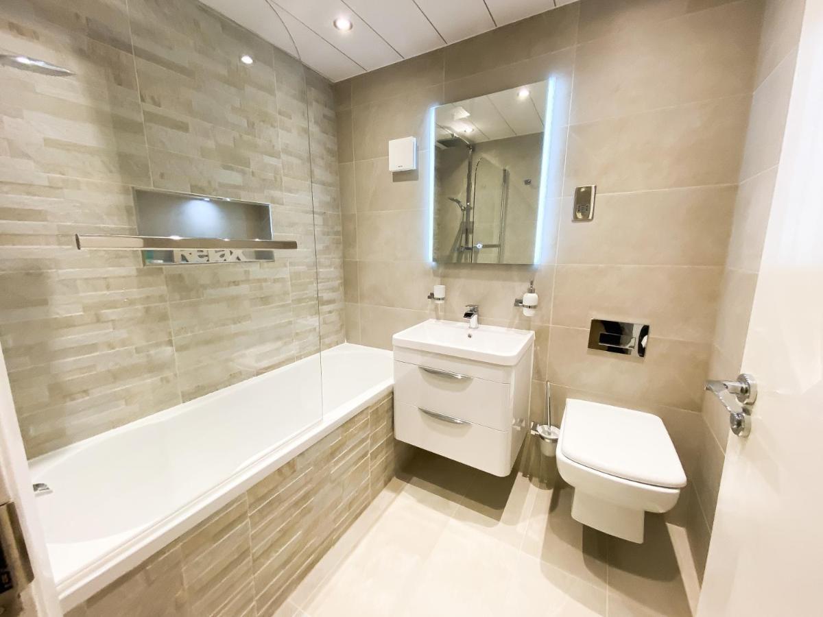 Glasgow 2Bd City Centre Apartment - Free Private Parking Dış mekan fotoğraf